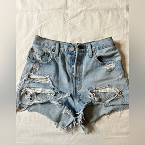 Levi’s Denim Cutoffs size 25